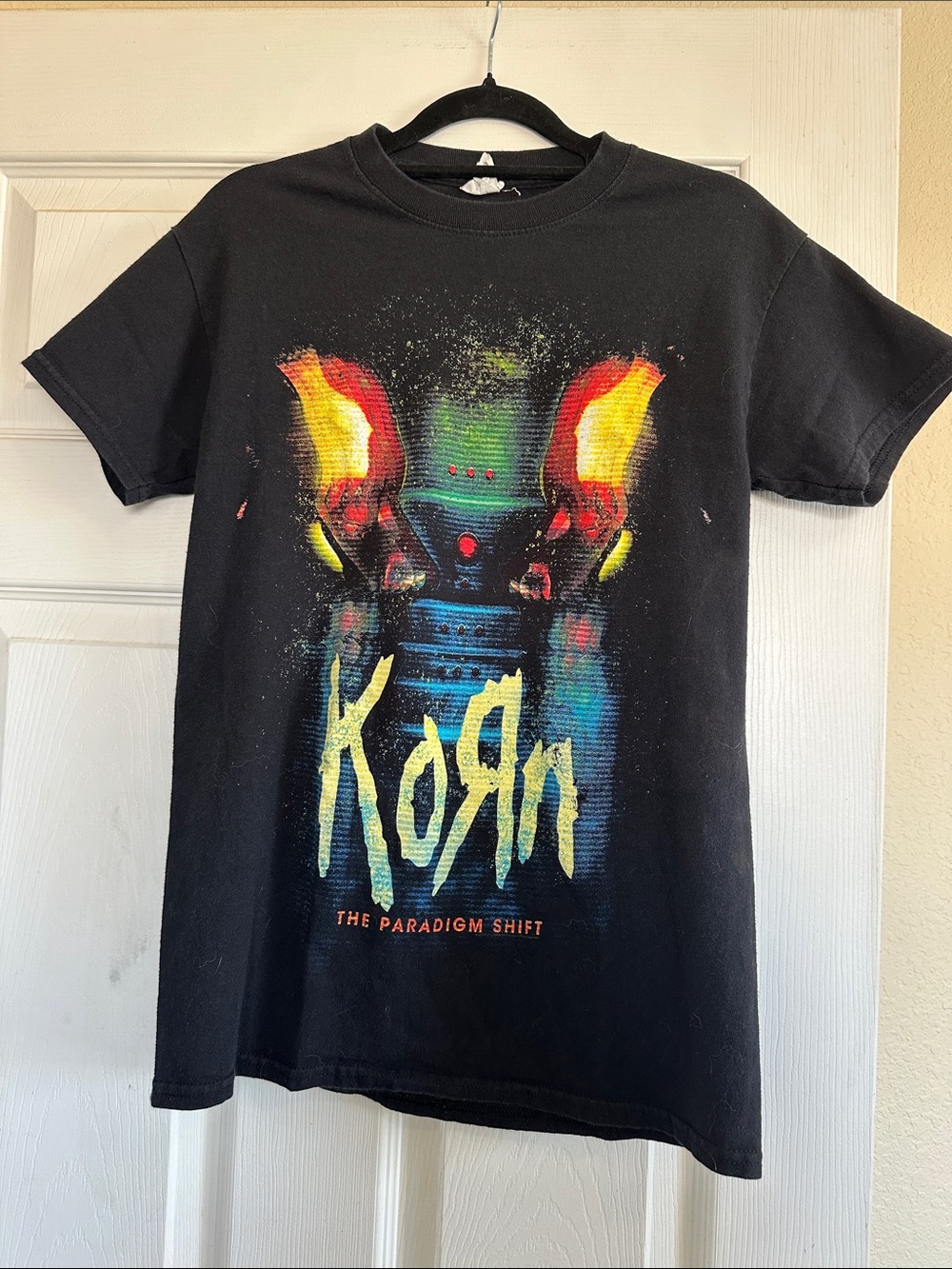 Korn 'The Paradigm Shift' Black Graphic Band Tee